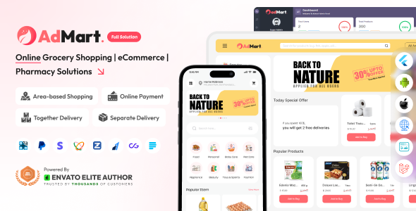 adMart - Online Grocery Shopping | eCommerce | Pharmacy Solutions